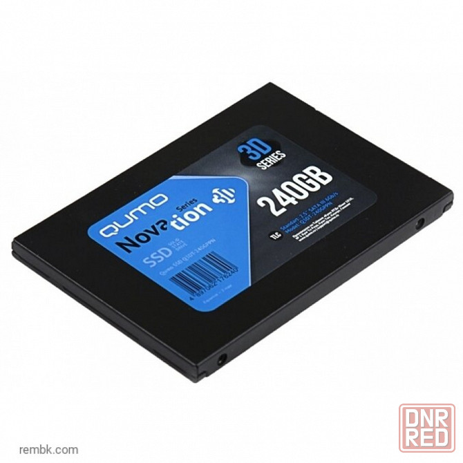 Твердотельный ssd диск qumo 240gb novation tlc q3dt-240gscy (sata3.0) в макеевке днр | Гарантия Макеевка - изображение 1