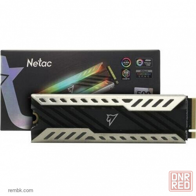 Твердотельный накопитель ssd m.2 nvme netac nv3000 (nt01nv3000rgb-500-e4x) 500гб | Гарантия Макеевка - изображение 1
