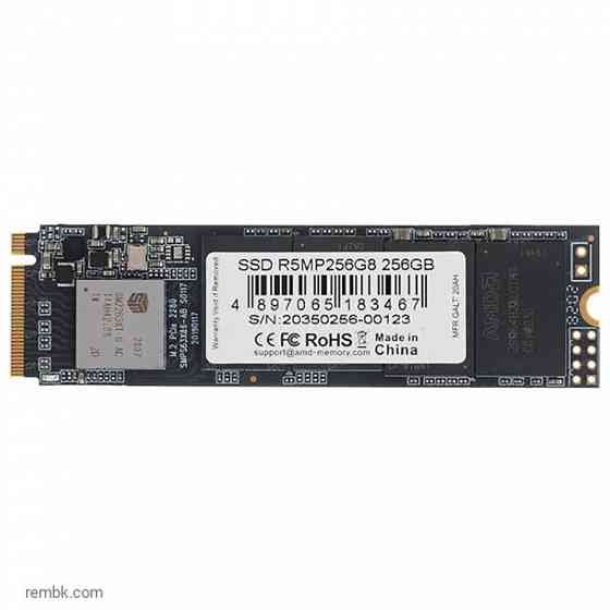 Твердотельный накопитель ssd m.2 nvme amd radeon (r5mp256g8) 256гб | Гарантия Макеевка