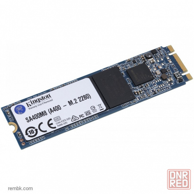 Твердотельный накопитель ssd m.2 sata kingston a400 (sa400m8/120g) 120гб | Гарантия Макеевка - изображение 1