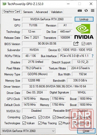 2060 12GB Донецк - изображение 1