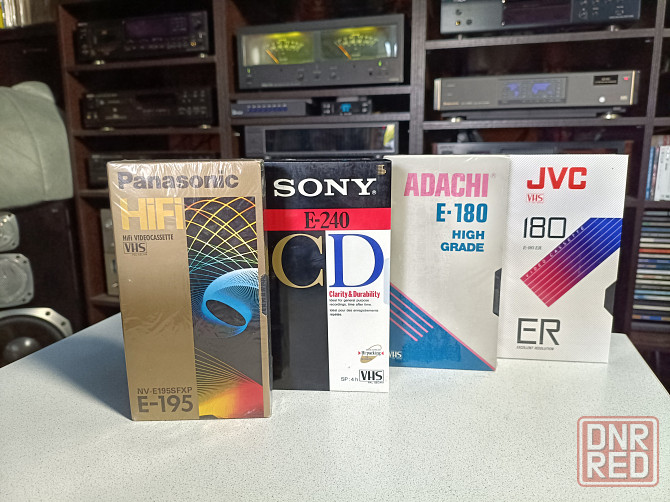 Запечатанные видеокассеты Sony/Panasonic/JVC/Adachi. Донецк - изображение 3