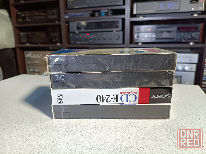Запечатанные видеокассеты Sony/Panasonic/JVC/Adachi. Донецк - изображение 2