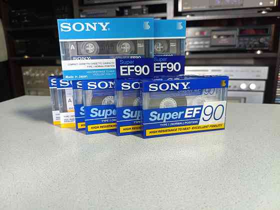 Запечатанные аудиокассеты Sony/Fuji/Maxell/GoldStar Донецк