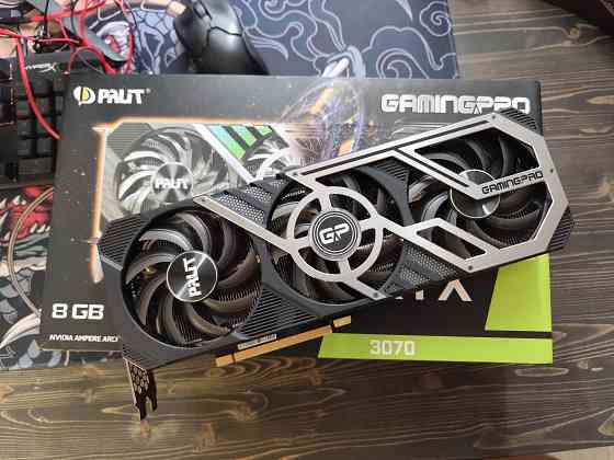 Видеокарта GeForce RTX 3070 PALIT GAMINGPRO 8 GB [LHR] Донецк