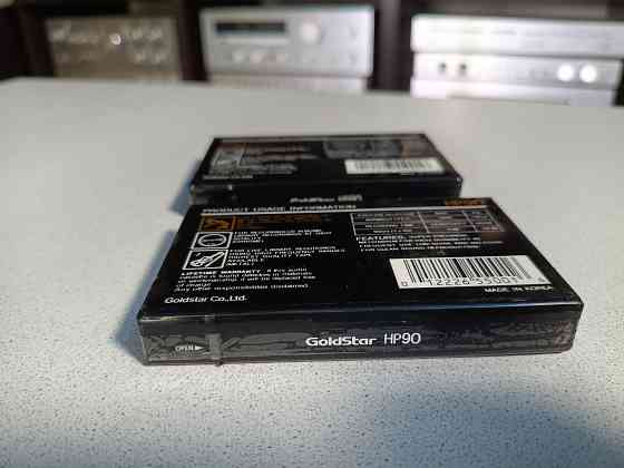 Запечатанные аудиокассеты GoldStar-HP90-Type I Донецк