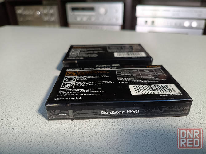 Запечатанные аудиокассеты GoldStar-HP90-Type I Донецк - изображение 4