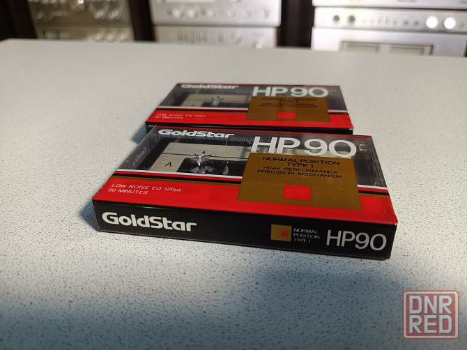 Запечатанные аудиокассеты GoldStar-HP90-Type I Донецк - изображение 3