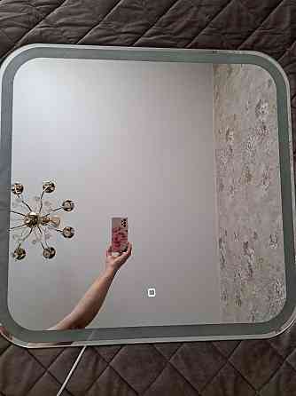 Зеркало с подсветкой Silver Mirrors "Джобс lite" 70*68 Донецк
