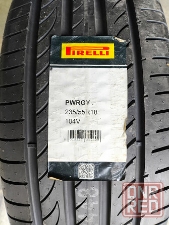 Продам Премиальные летние шины 235/55 R18 Pirelli Powergy TBL 104V --- 12 200 руб./шт. Донецк - изображение 1