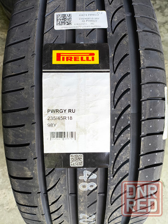 Продам комплект Летних шин 235/45 R18 Pirelli Powergy TBL 98Y ---- 11 700 руб./шт. Донецк - изображение 1