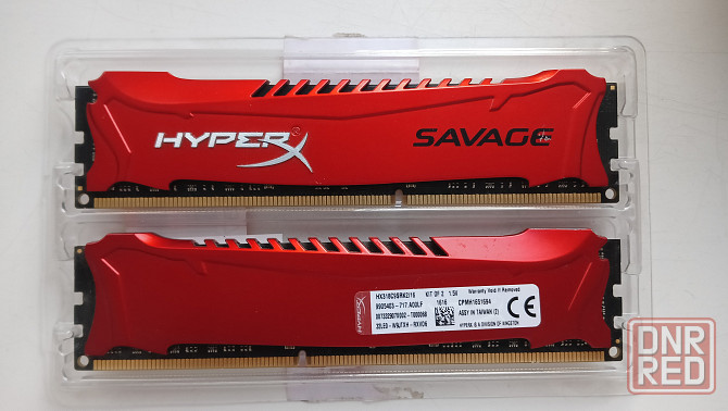 Оперативная память DDR3 HypeX Savage 16 GB (2x8 Gb) Макеевка - изображение 1