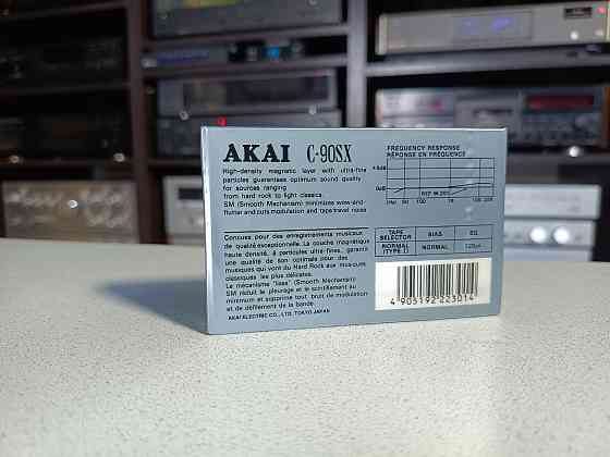 Запечатанная аудиокассета "AKAI-SX90 Донецк