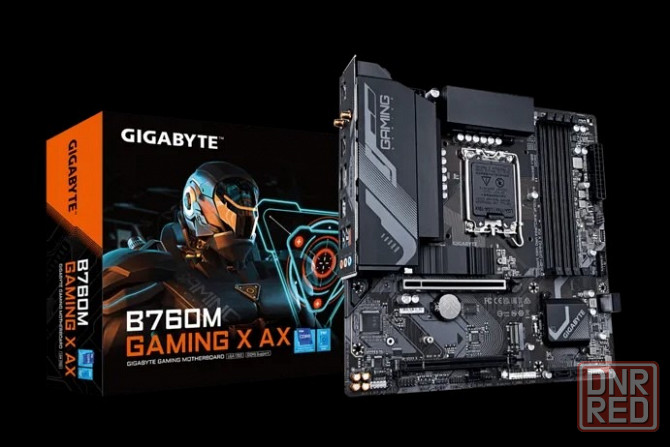 Материнская плата Gigabyte B760M Gaming X AX DDR5 (lga1700) Донецк - изображение 1