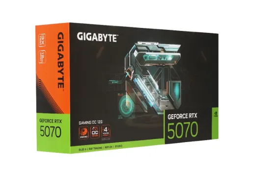 Видеокарта NVIDIA GeForce RTX 5070 (12GB GDDR7) Gigabyte Gaming OC Донецк