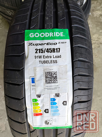 215/45 R17 Goodride ZuperEco Z-107 XL 91W ---- 5 850 руб./шт. Донецк - изображение 1