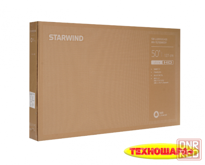 50" тв Starwind SW-LED50UG403. 4K|Smart|Andoid/ЯндексТВ|Bluetooth|Алиса Донецк - изображение 8