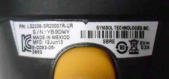 Сканер штрих кода Symbol Technologies LS2208-SR20007R-UR Донецк