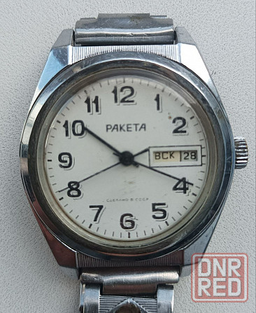 Часы наручные механические "Ракета" ссср Донецк - изображение 3