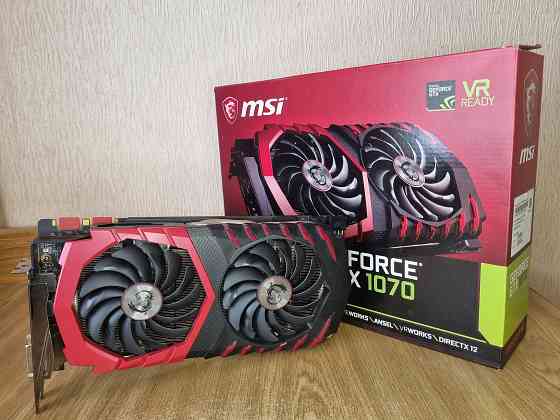 Видеокарта MSI Gaming X GTX 1070 8G Донецк
