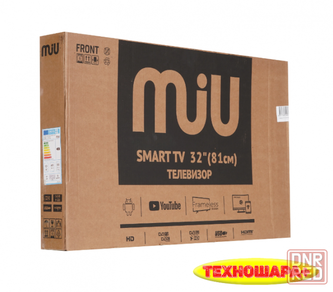 32" тв MiU H32ASP100SV. Smart/Android14/Wi-Fi/Bluetooth/Голос Донецк - изображение 8