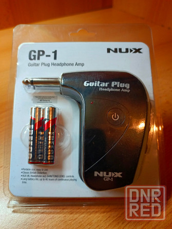 Гитарный усилитель для наушников NUX GP-1 Донецк - изображение 1