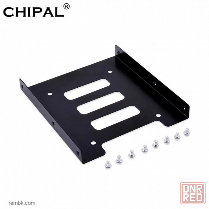 Крепление для 2.5" ssd / hdd 2.5" в отсек 3.5" (салазки) | Гарантия Макеевка - изображение 1