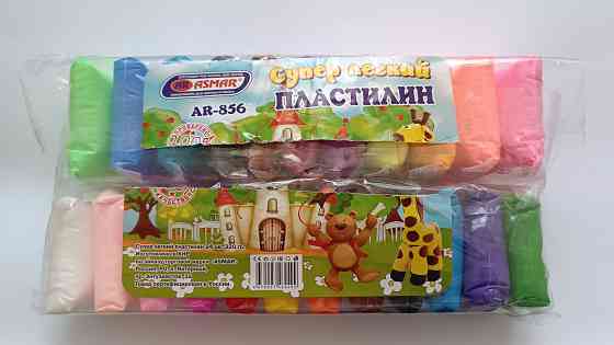 Воздушный пластилин (23 цвета) Asmar Донецк