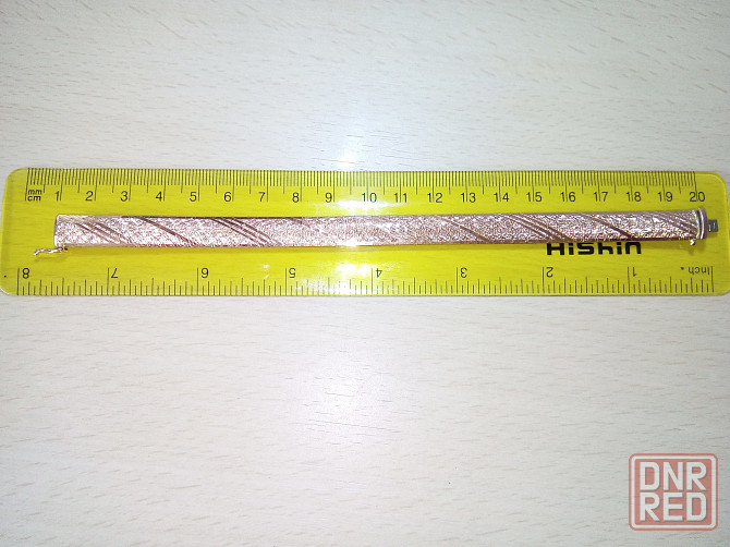 Продам Золотой браслет 585* с алмазной гранью. Донецк - изображение 3