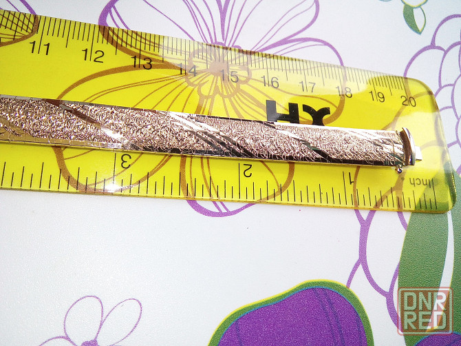 Продам Золотой браслет 585* с алмазной гранью. Донецк - изображение 3