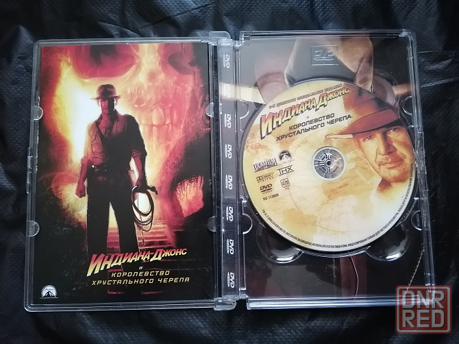 DVD фильм Индиана Джонс и королевство хрустального черепа. Лицензия. Стаханов - изображение 2