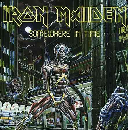 Виниловая пластинка LP "Iron Maiden" -"Somewhere in Time" Донецк