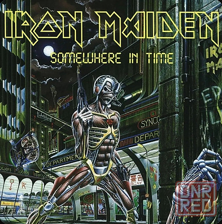 Виниловая пластинка LP "Iron Maiden" -"Somewhere in Time" Донецк - изображение 1