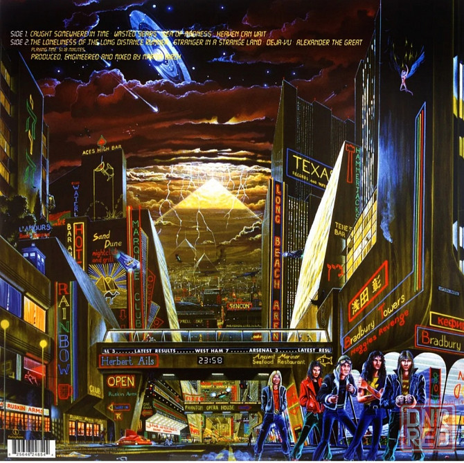 Виниловая пластинка LP "Iron Maiden" -"Somewhere in Time" Донецк - изображение 2