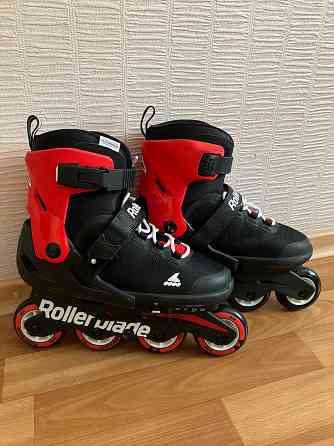 Раздвижные роликовые коньки ролики Rollerblade Microblade 36,5-40,5 Донецк