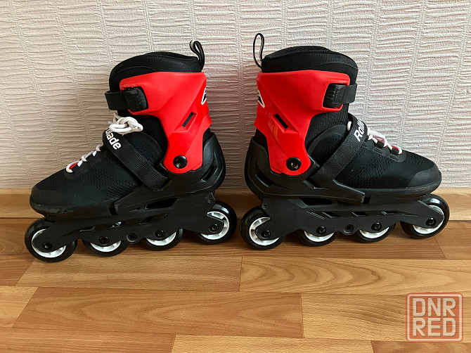 Раздвижные роликовые коньки ролики Rollerblade Microblade 36,5-40,5 Донецк - изображение 4