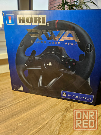 Игровой руль hori racing wheel apex Донецк - изображение 1