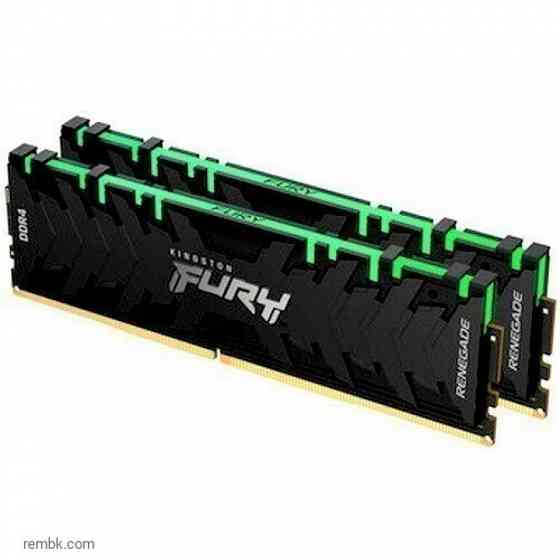 Оперативная память 16gb kingston fury renegade rgb ddr4 3600mhz (kf436c16rbak2/16) (2x8gb kit) по доступной цене в макеевке днр | Гарантия Макеевка