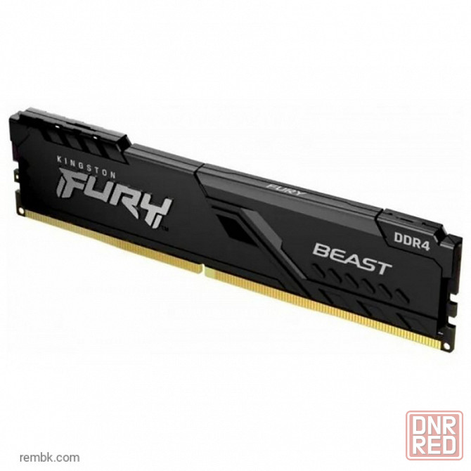 Оперативная память dimm ddr4 kingston fury beast 16гб 3200 мгц cl16 (kf432c16bb1/16) в макеевке днр | Гарантия Макеевка - изображение 1