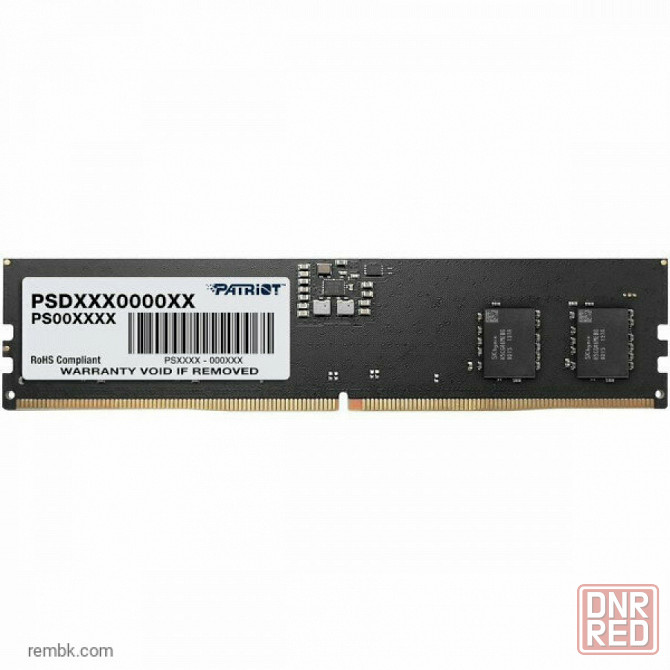 Оперативная память patriot ddr5 8gb memory psd58g560041 в макеевке днр | Гарантия Макеевка - изображение 1