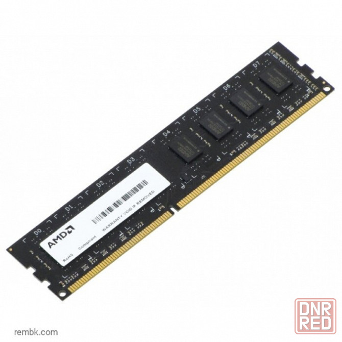 Оперативная память dimm ddr3 4гб amd r534g1601u1s-uo oem в макеевке днр | Гарантия Макеевка - изображение 1