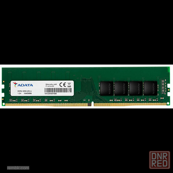 Оперативная память dimm ddr4 adata 8гб 3200мгц cl22 (ad4u32008g22-sgn) в макеевке днр | Гарантия Макеевка - изображение 1