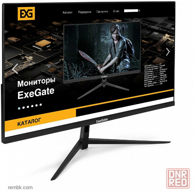 Монитор exegate ex294430rus безрамочный с аудио 27" smartview es2707a | Гарантия Донецк - изображение 1