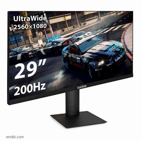 Монитор игровой с аудио 29" wfhd 200 гц exegate combat ec1500 (ex297301rus) | Гарантия Донецк