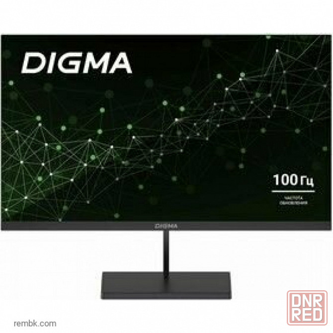Монитор digma 27" progress 27p501q черный ips led 7ms 16:9 hdmi m/m матовая 300cd 178гр/178гр 1440x2560 100hz g-sync freesync dp fhd 4.3кг | Гара Донецк - изображение 1