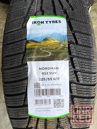 Зимние шины 225/55 R17 Ikon Nordman RS2 SUV ---- 8 200 руб/шт. Донецк - изображение 1