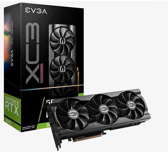 Видеокарта NVIDIA GeForce RTX 3070 (8Gb GDDR6) EVGA XC3 Ultra Донецк