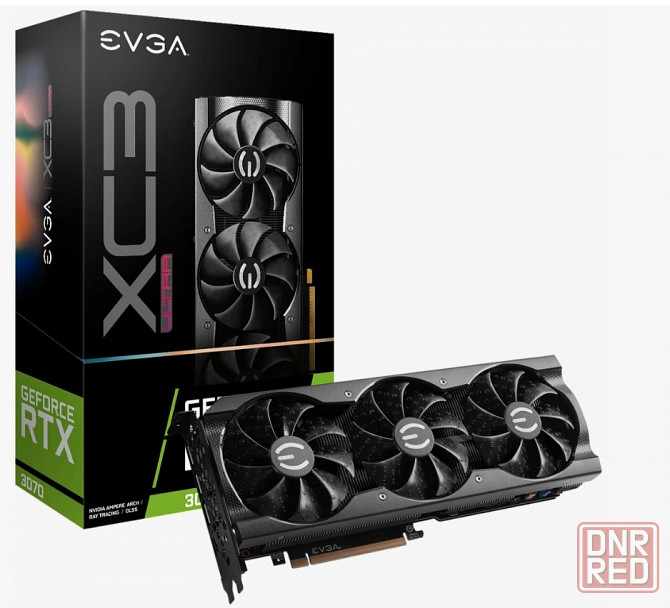 Видеокарта NVIDIA GeForce RTX 3070 (8Gb GDDR6) EVGA XC3 Ultra Донецк - изображение 1
