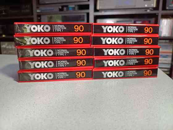 Запечатанные аудиокассеты YOKO-90 -Type-I Донецк