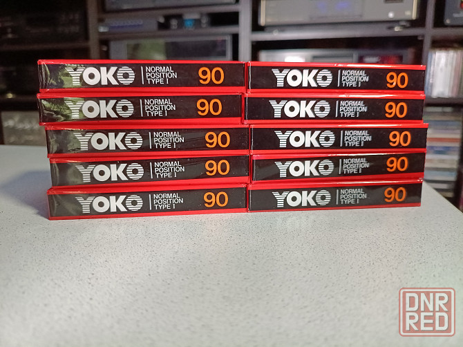 Запечатанные аудиокассеты YOKO-90 -Type-I Донецк - изображение 3
